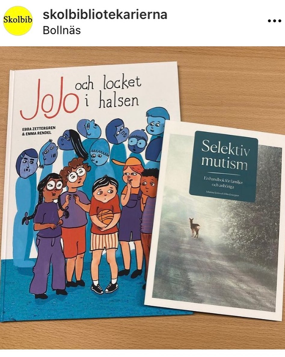 Barnböcker om Selektiv mutism.